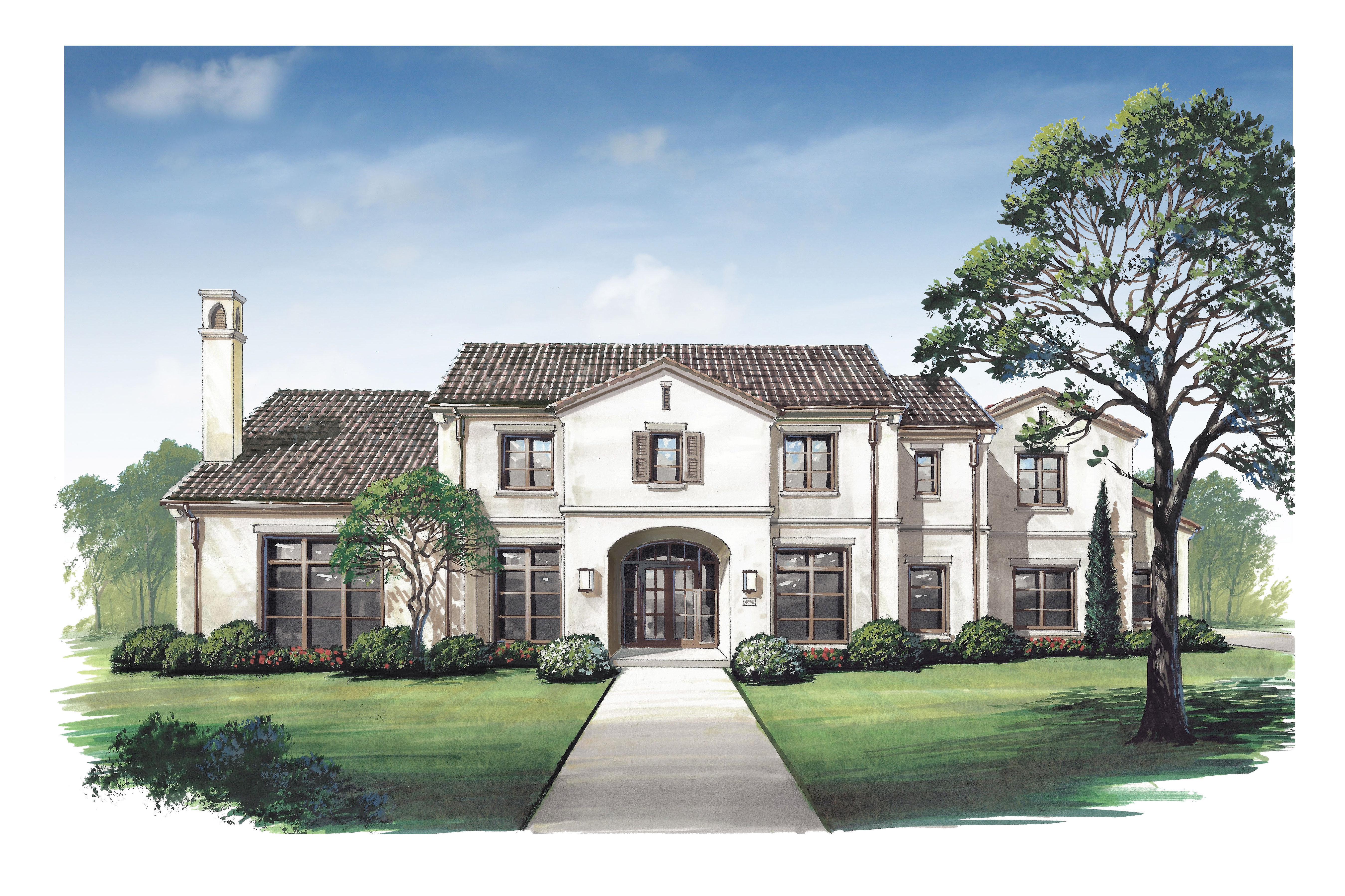 perspective rendering of glendora