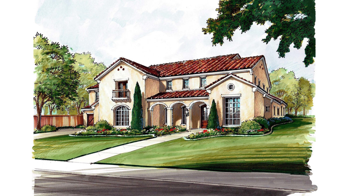 prospective rendering of prestonshire